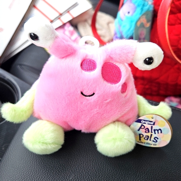 Palm Pals | Toys | Nwt Silly The Pink Alien Palm Pals 5 From Galactic ...